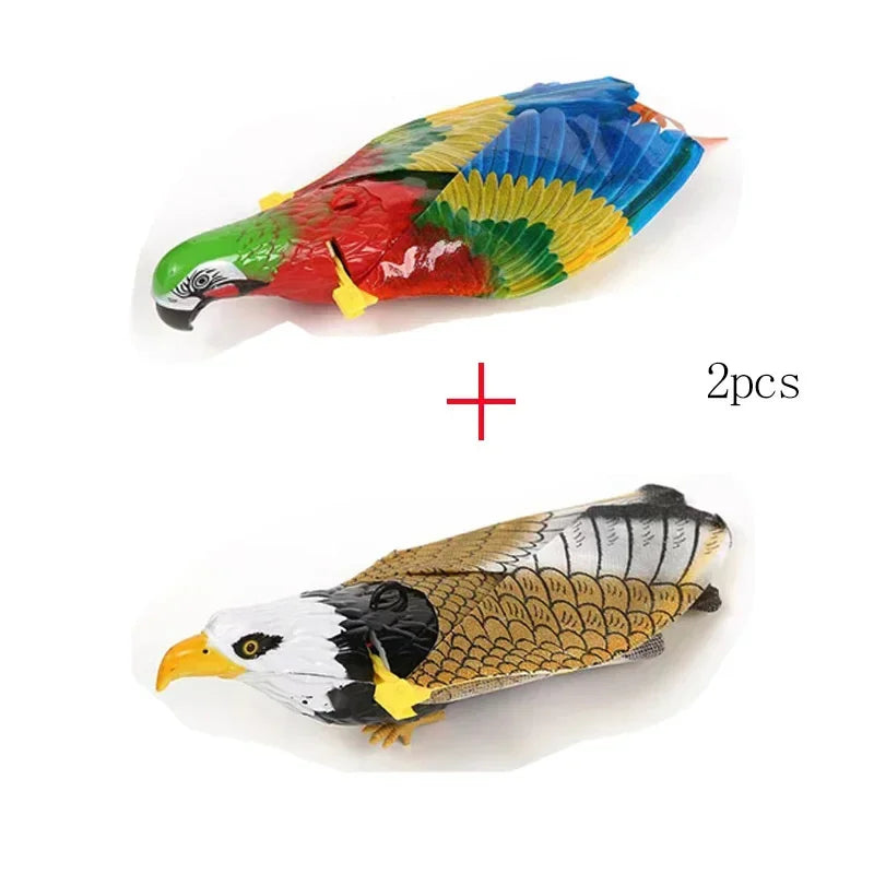 Electric Hanging Eagle Flying Bird Cat Teasering Toy