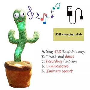 Rechargeable Dancer Cactus