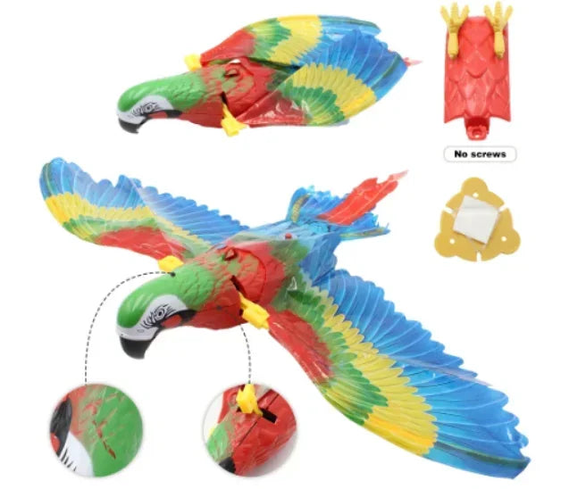 Electric Hanging Eagle Flying Bird Cat Teasering Toy
