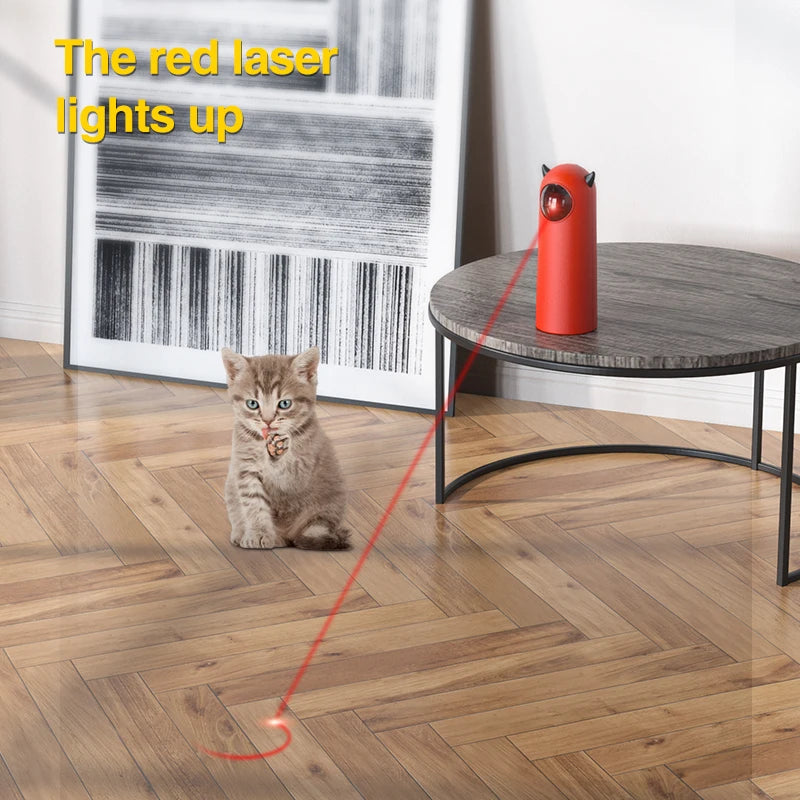LED Laser Cat Toy Interactive Smart Teasing Pet Handheld