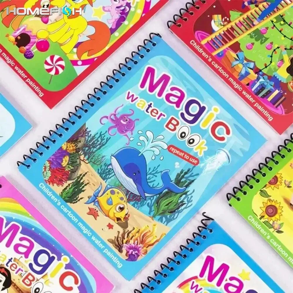 Kids Magic Water Drawing Books