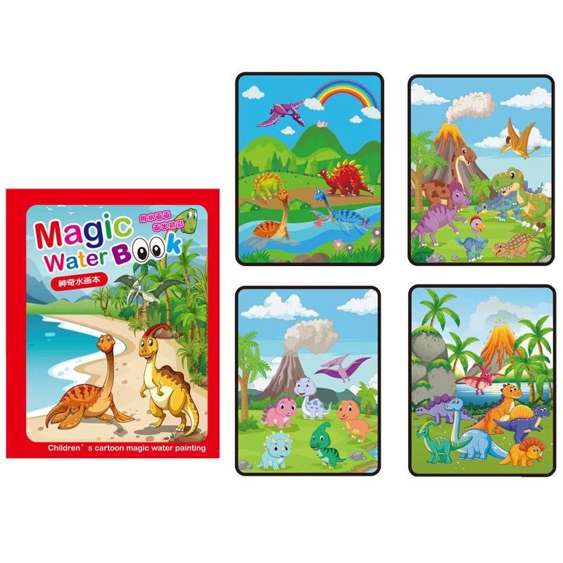 Kids Magic Water Drawing Books