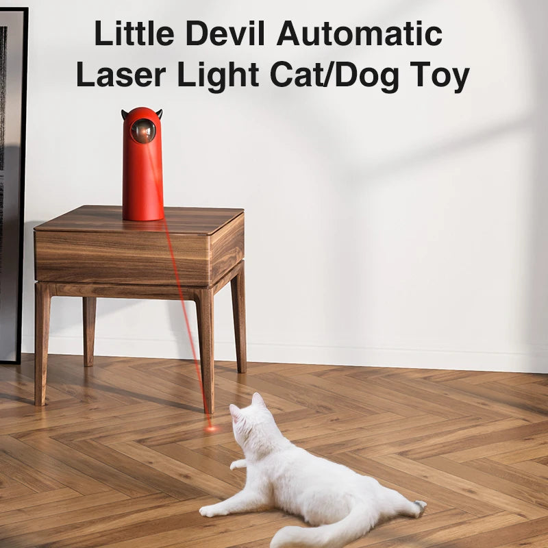 LED Laser Cat Toy Interactive Smart Teasing Pet Handheld