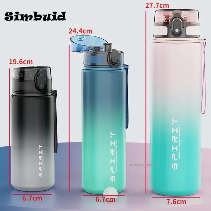 500ml/650ml/1000ml Sports Water Bottle
