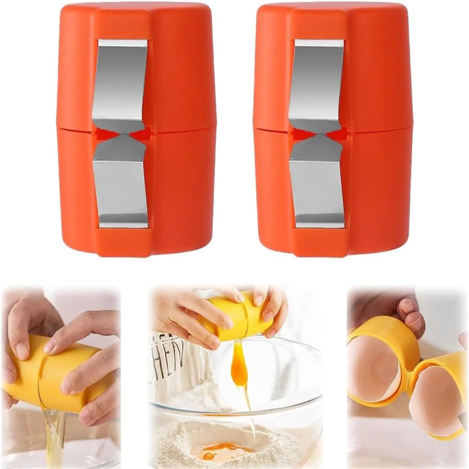 1/2pcs Multifunctional Egg Shell Opener