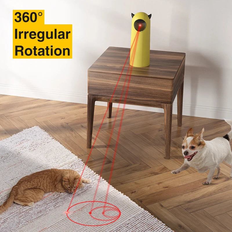LED Laser Cat Toy Interactive Smart Teasing Pet Handheld