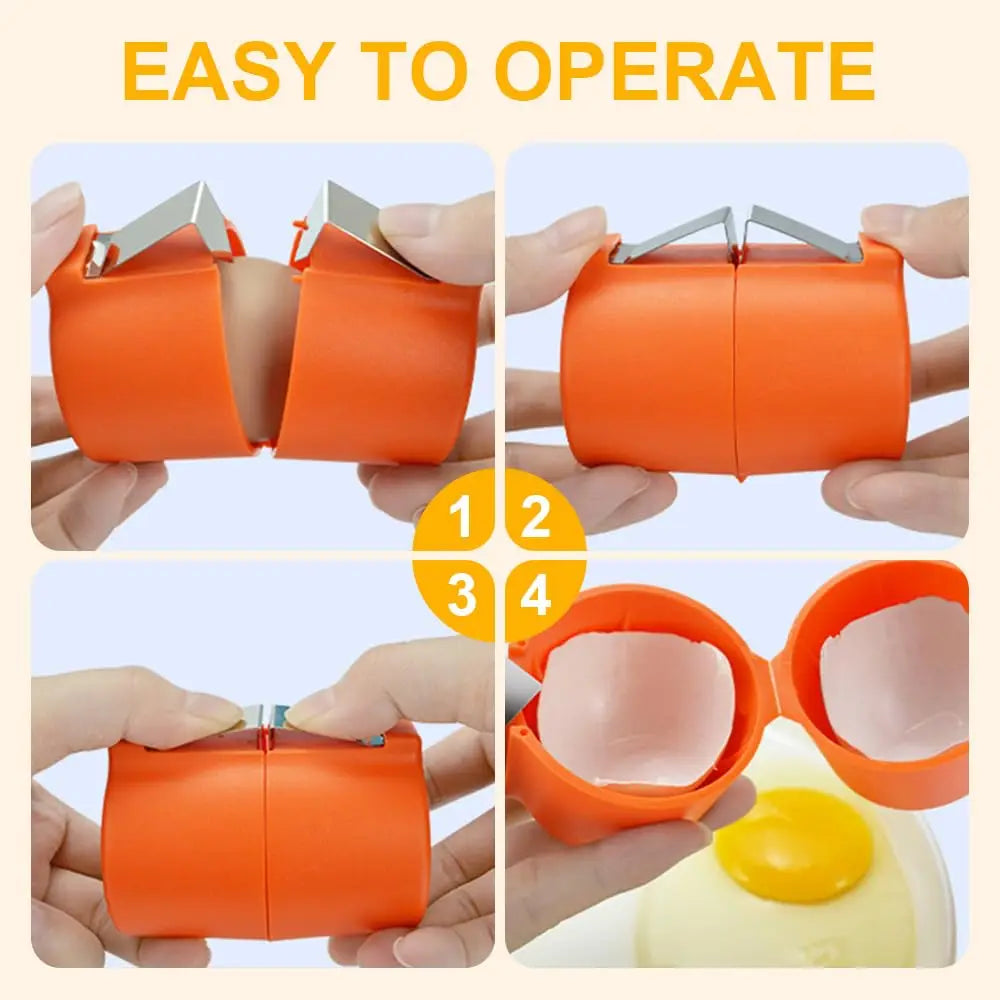 1/2pcs Multifunctional Egg Shell Opener