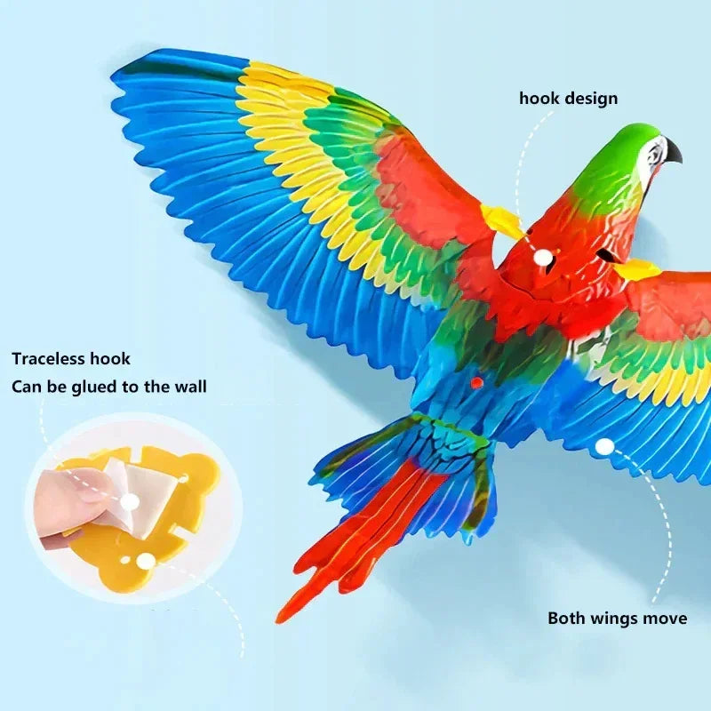 Electric Hanging Eagle Flying Bird Cat Teasering Toy