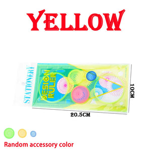 Geometry Spirograph Drawing Stencils Set