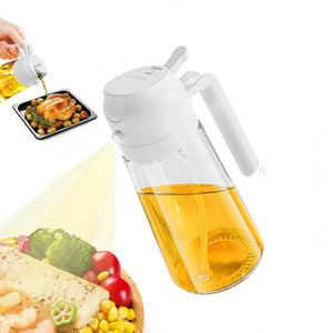 2 in1 Oil Spray Bottle Plastic