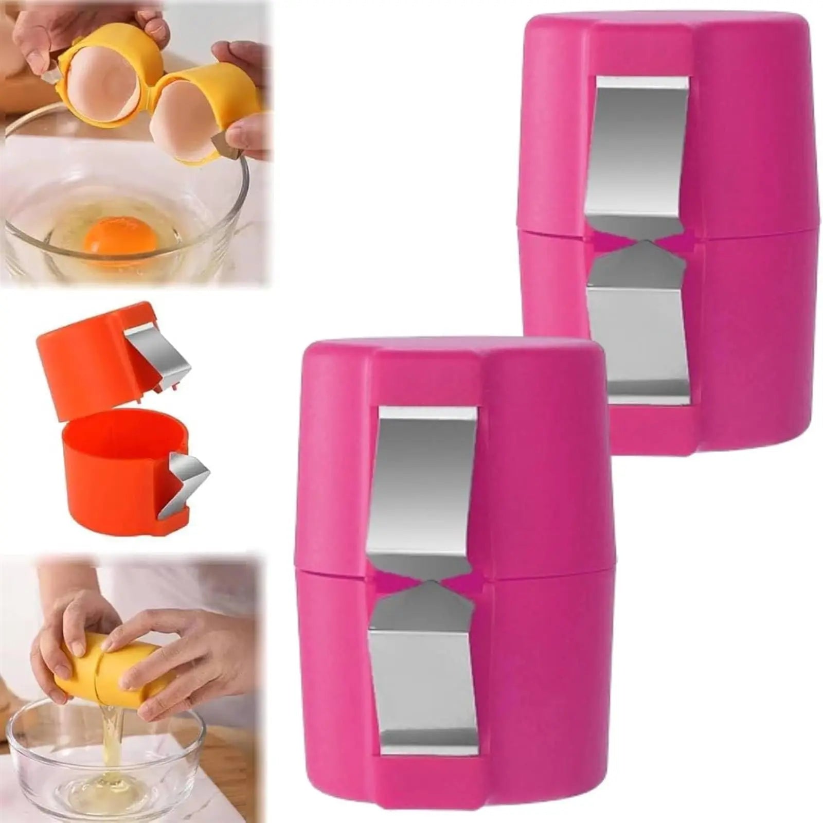 1/2pcs Multifunctional Egg Shell Opener