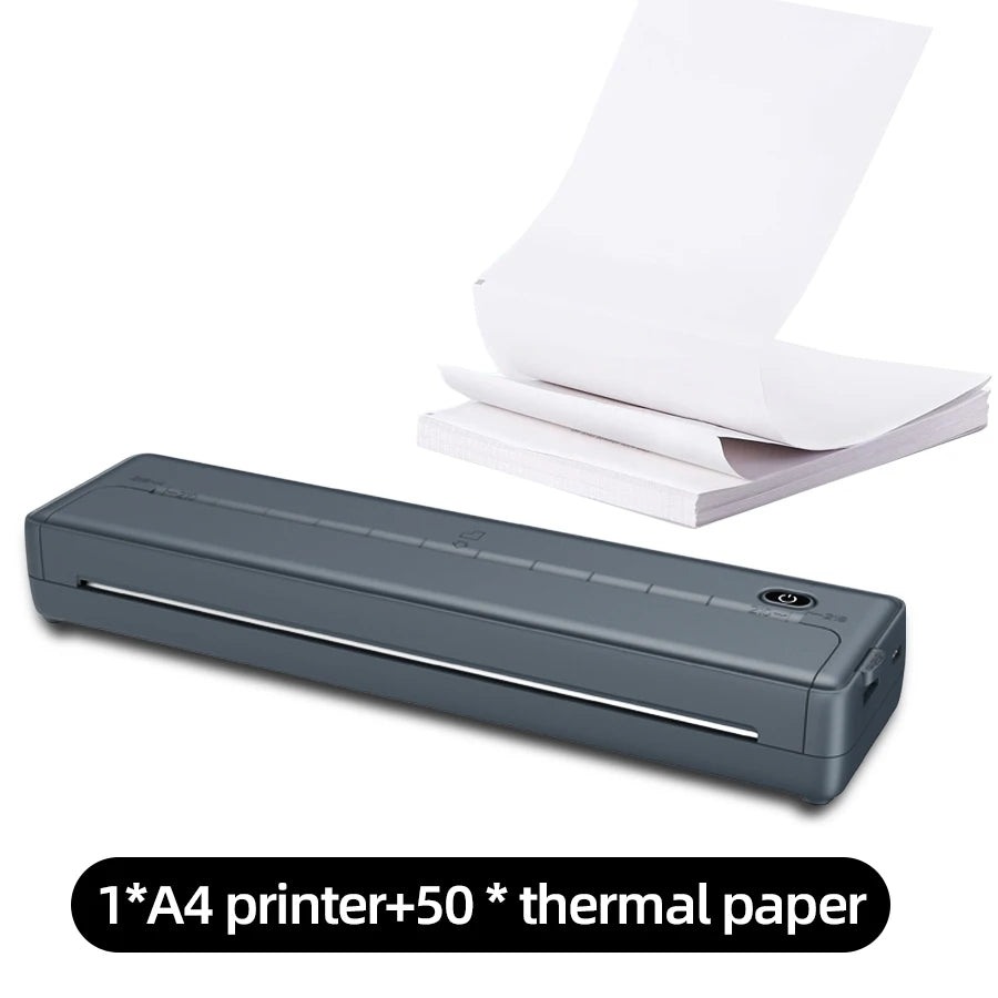 A4 Portable Printer, Lightweight And Compact