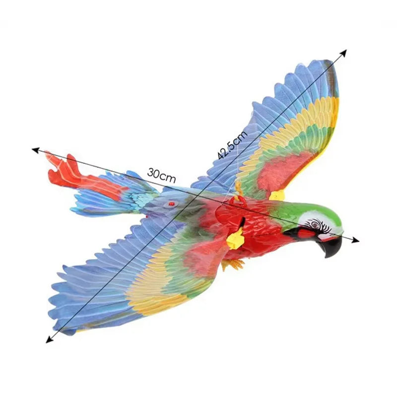 Silent Electric Parrot Toy for Cats