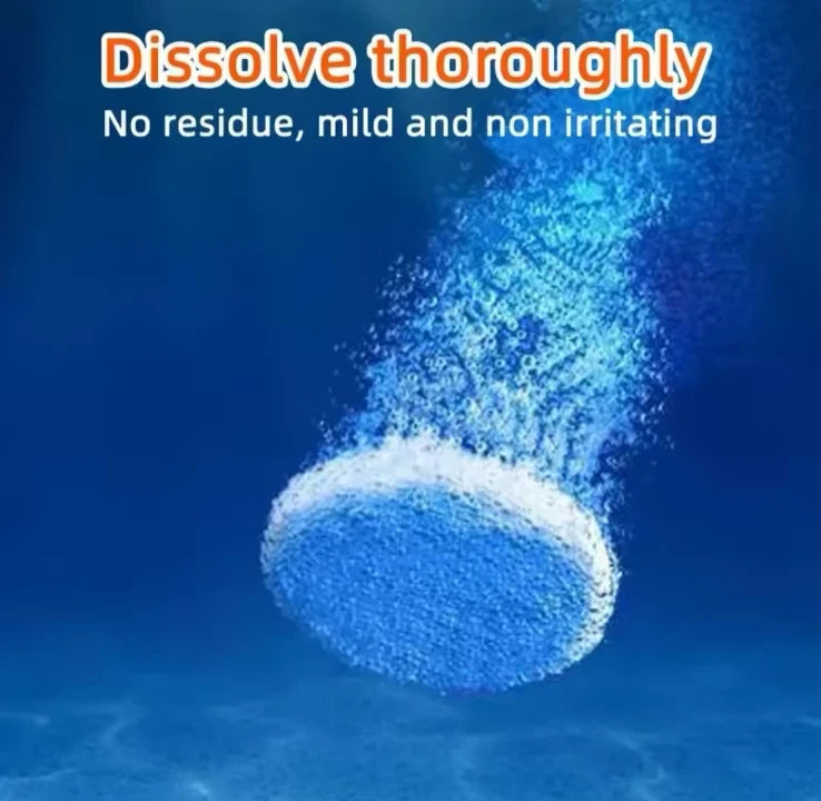 10pcs Car Windshield Cleaner Tablets – Effervescent Glass Washer for Windscreen & Mirrors